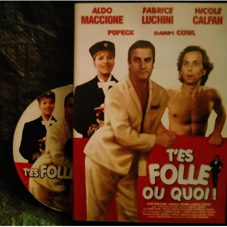 T'es folle ou quoi - Michel Gérard - Aldo Maccione - Fabrice Luchini  Film DVD 1982