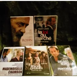 Vincent Lindon Pack 5 Films DVD