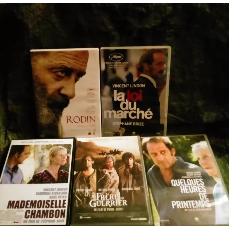 Vincent Lindon Pack 5 Films DVD