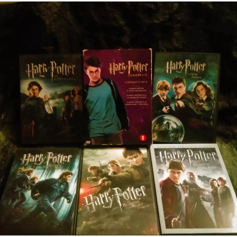 Harry Potter Pack 8 Films DVD Radcliffe