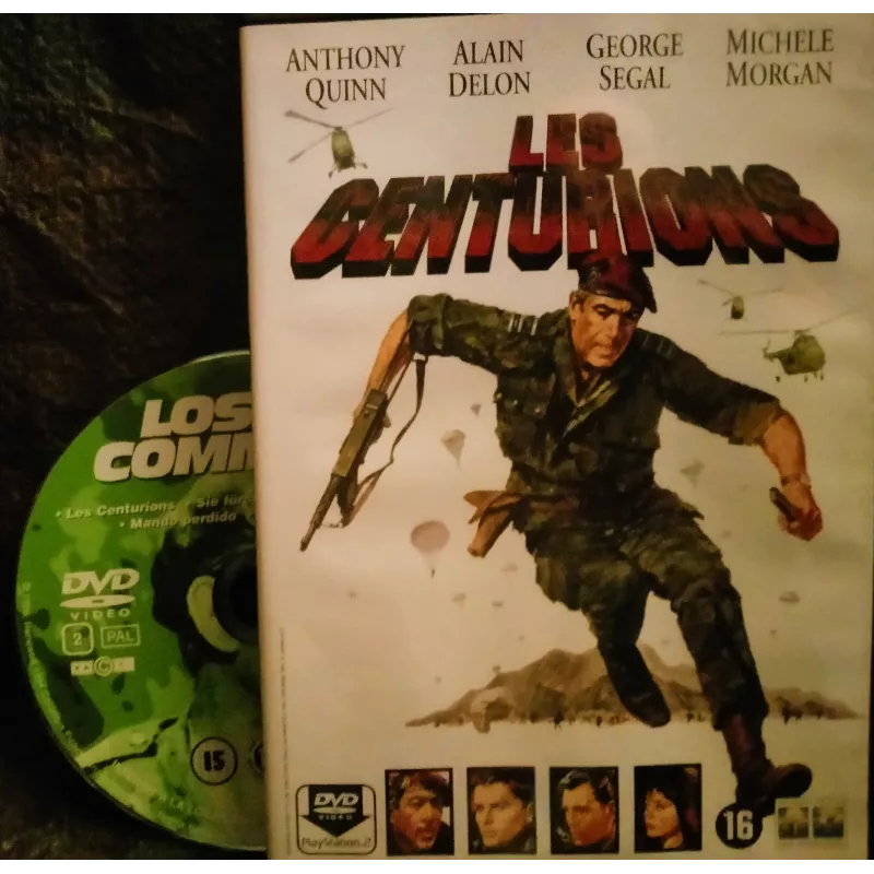 DVD Les Centurions - Robson Quinn Delon Morgan Film 1966