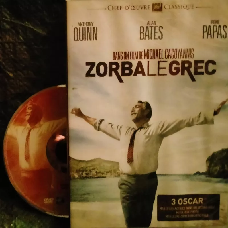 DVD Zorba le Grec - Cacoyannis Quinn Film 1964