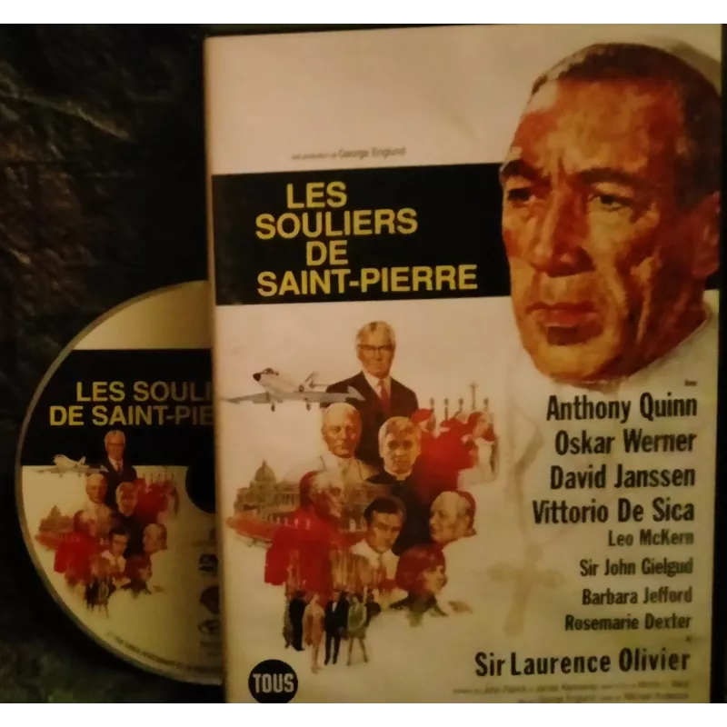 DVD Les souliers de Saint Pierre - Anthony Quinn Film 1968