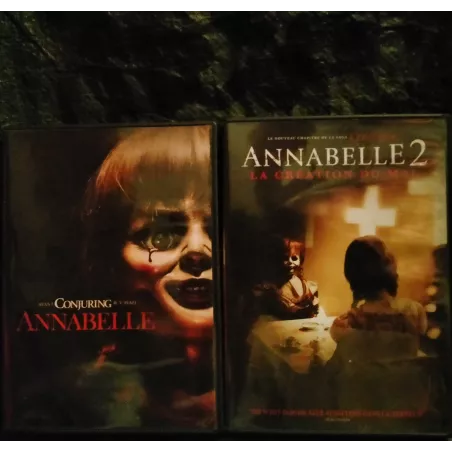 Annabelle Pack 2 Films DVD