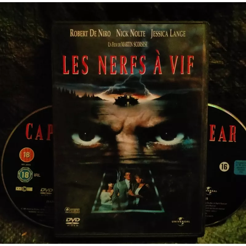 Les nerfs à vif - Martin Scorsese - Robert De Niro - Nick Nolte - Robert Mitchum  Film Collector 2 DVD 1991