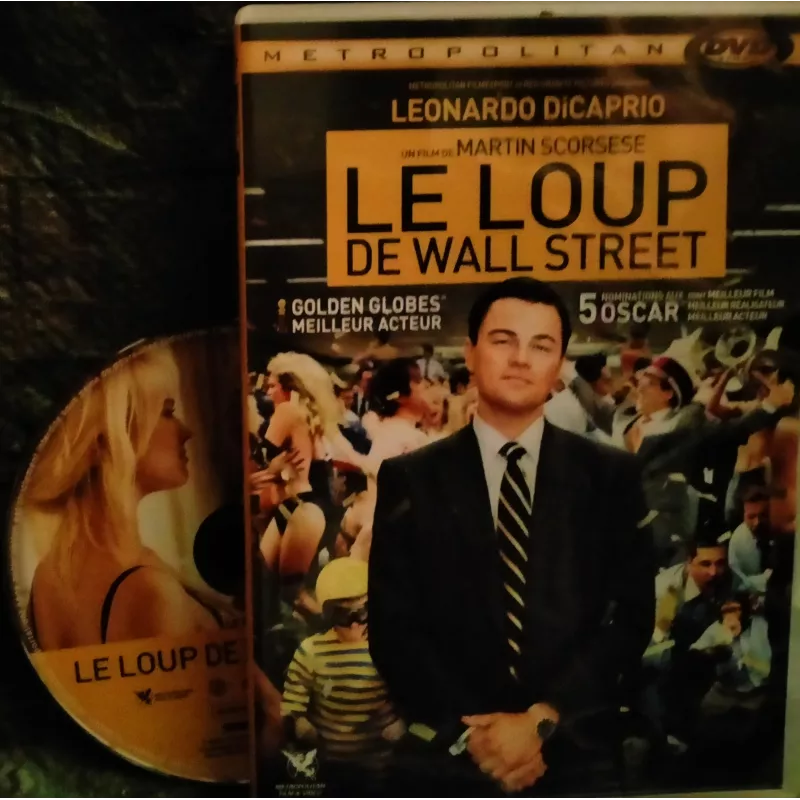 Le loup de Wall Street - Martin Scorsese - Leonardo DiCaprio - Jean Dujardin  Film DVD 2013