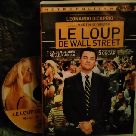 Le loup de Wall Street - Martin Scorsese - Leonardo DiCaprio - Jean Dujardin  Film DVD 2013