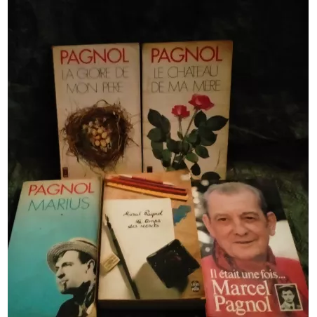 Marcel Pagnol Pack 5 Livres