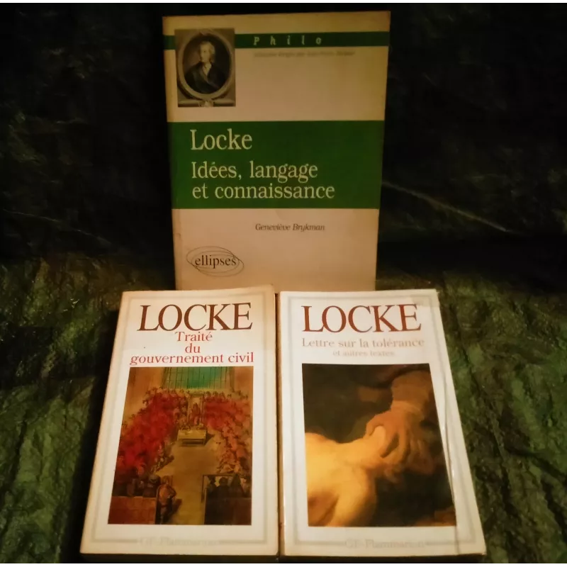 John Locke Pack 3 Livres