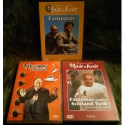 Fantomas Pack Trilogie 3 Films DVD - André Hunebelle - Louis de Funès - Jean Marais  Film DVD 1967