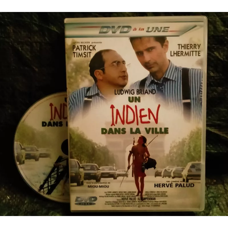 Un indien dans la ville - Hervé Palud - Thierry Lhermitte - Patrick Timsit - Miou-Miou Film DVD 1994