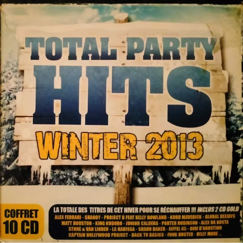Total Party Hits Winter 2013 - Coffret 10 CD 150 Titres