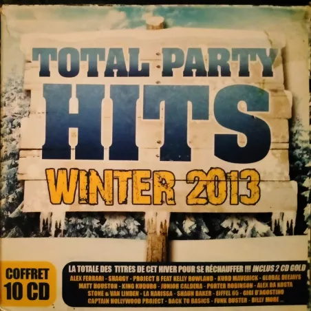 Total Party Hits Winter 2013 - Coffret 10 CD 150 Titres
