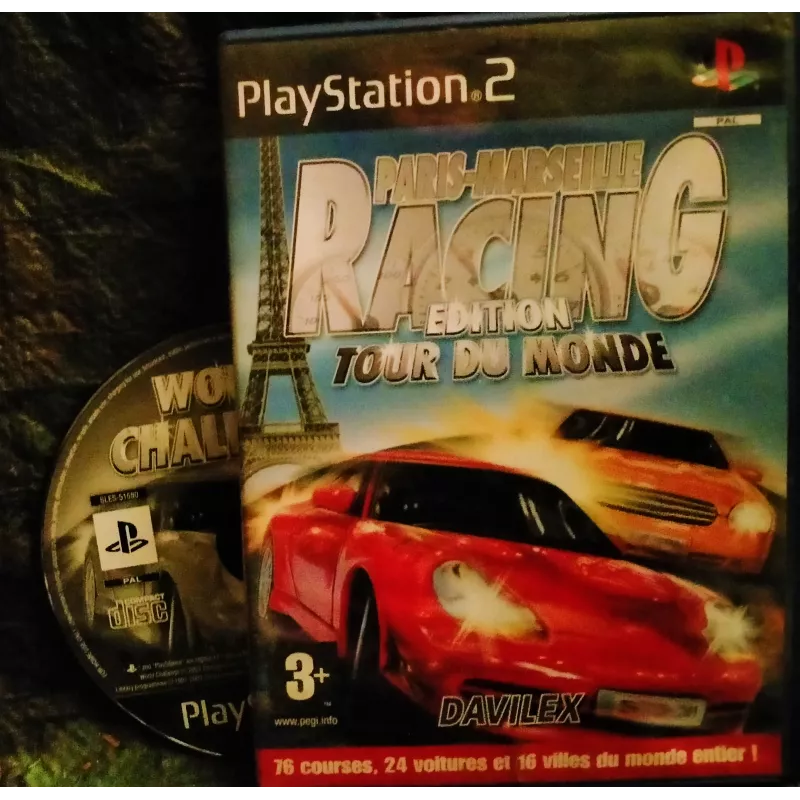 Racing Paris Marseille édition tour du monde - Jeu Video PS2