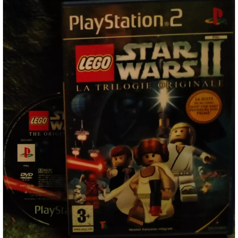 PS2 Star Wars 2 Lego la trilogie originale - Jeu Video