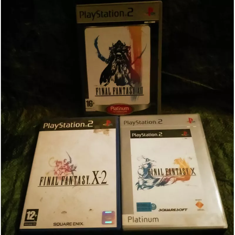 PS2 Final Fantasy Pack 3 Jeux Video