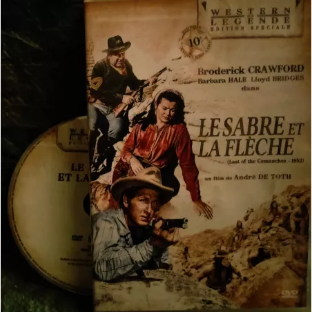 Le sabre et la flèche - André de Toth - Broderick Crawford  Film DVD 1953