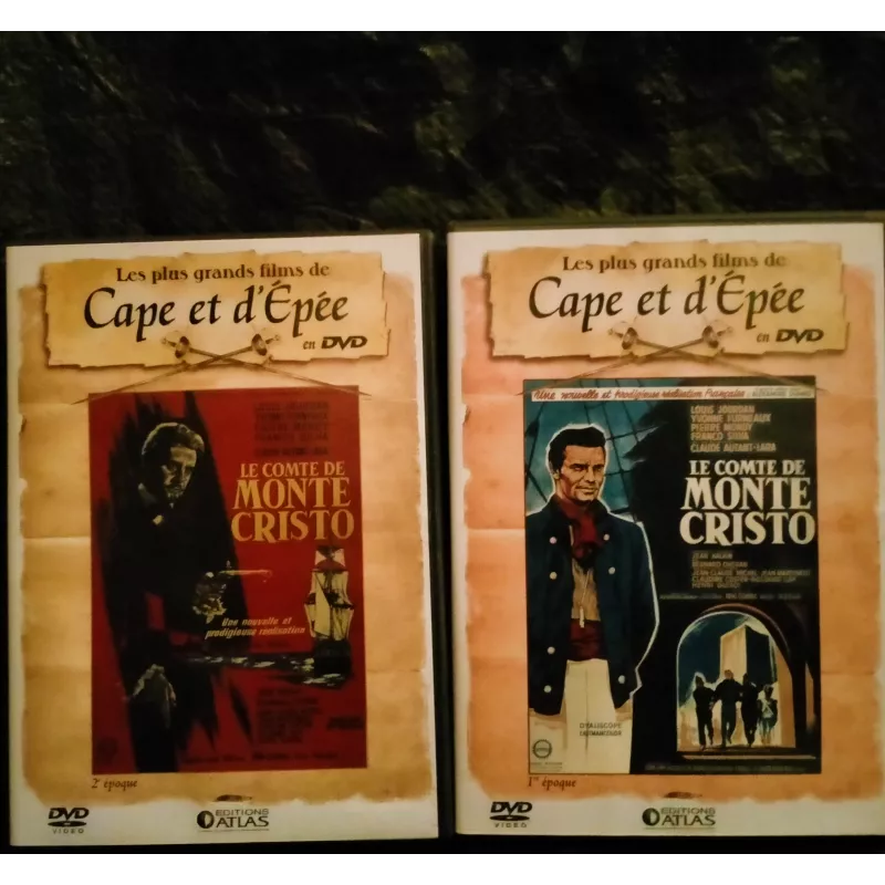 Le comte de Monte-Cristo - Claude Autant-Lara -Louis Jourdan Pack Film 2 DVD 1961