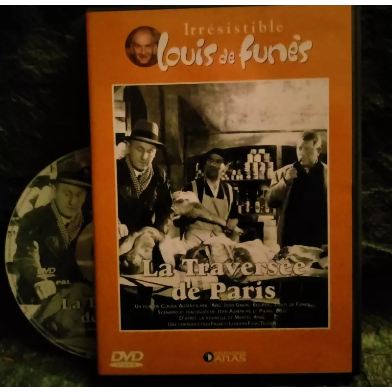 DVD La traversée de Paris - Autant-Lara Gabin Bourvil de Funès Film 1956