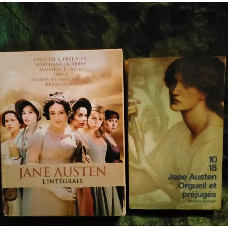 Jane Austen Pack Coffret 7 Films DVD + Livre