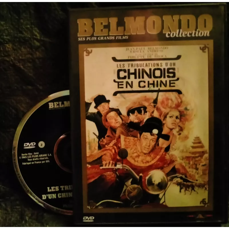 DVD Les tribulations d'un Chinois en Chine - de Broca Belmondo Andress Rochefort Film 1965