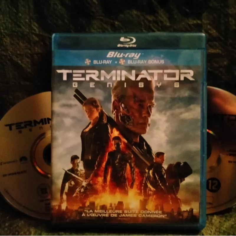 Terminator Genisys - Alan Taylor - Arnold Schwarzenegger  Film Blu-ray + DVD 2015