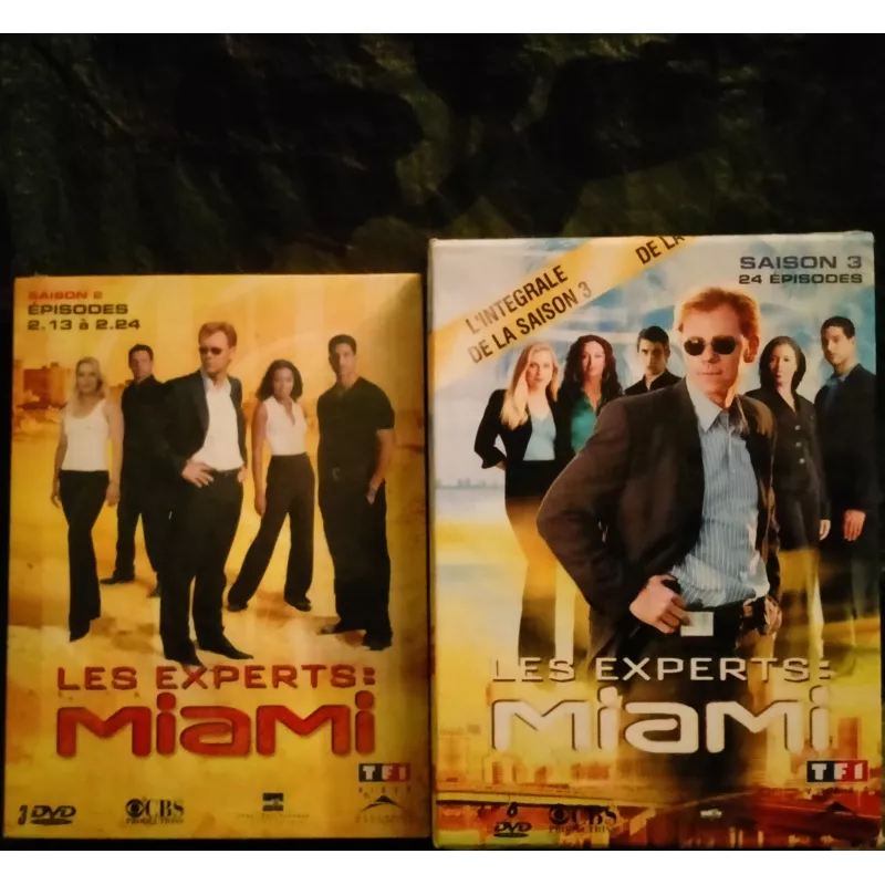 Les Experts : Miami Saisons 2 et 3 - Pack 2 Coffrets 9 DVD