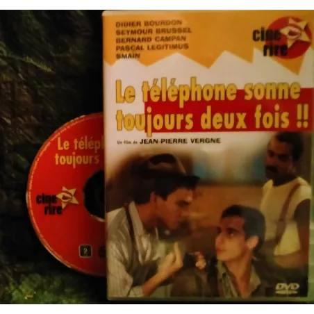 DVD Le téléphone sonne toujours deux fois - Bourdon Campan Légitimus Smaïn Brialy Reno Yanne Galabru Film 1985