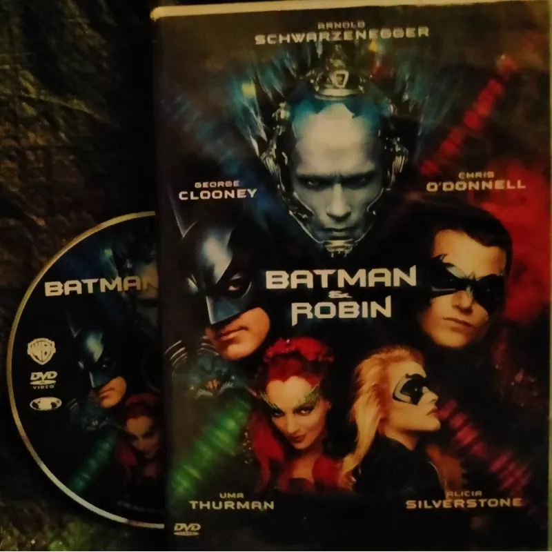 Batman et Robin - Joel Schumacher - Arnold Schwarzenegger - George Clooney - Uma Thurman  Film DVD 1997