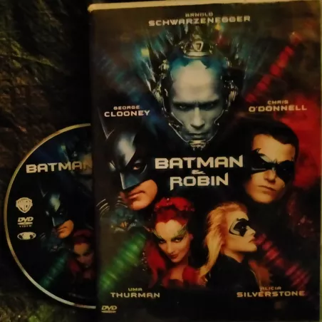 Batman et Robin - Joel Schumacher - Arnold Schwarzenegger - George Clooney - Uma Thurman  Film DVD 1997