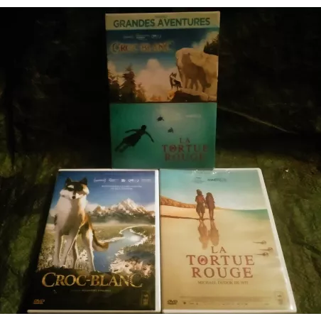 La tortue rouge + Croc-Blanc - Coffret 2 Films DVD Animation Ghibli