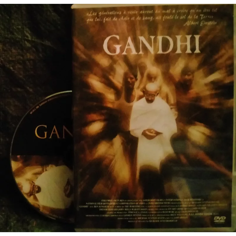Gandhi - Attenborough Martin Sheen Film DVD VF 1982