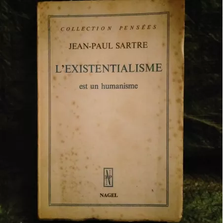 L'existentialisme est un humanisme - Jean-Paul Sartre  Livre