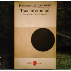 Totalité et Infini - Emmanuel Lévinas Livre