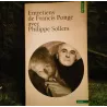 Entretiens de Francis Ponge avec Philippe Sollers  Livre