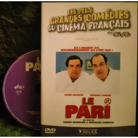 Le Pari - Didier Bourdon - Bernard Campan  Film DVD 1997