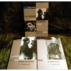 DVD Le jour se lève + Le quai des brumes Coffret 2 Films Gabin Morgan Arletty Simon Blier