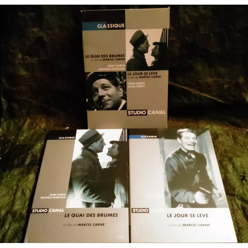 DVD Le jour se lève + Le quai des brumes Coffret 2 Films Gabin Morgan Arletty Simon Blier
