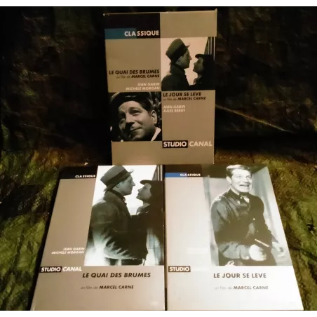 DVD Le jour se lève + Le quai des brumes Coffret 2 Films Gabin Morgan Arletty Simon Blier
