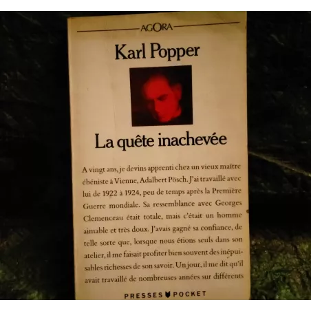 La quête inachevée - Karl Popper Livre