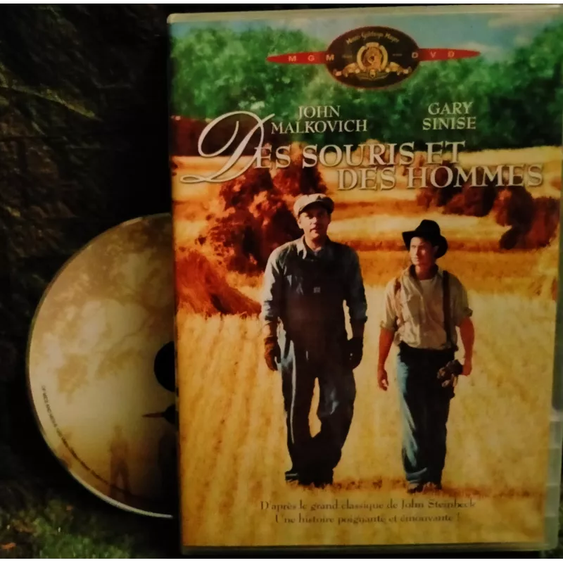 Des souris et des hommes - John Malkovich Film DVD VF 1992