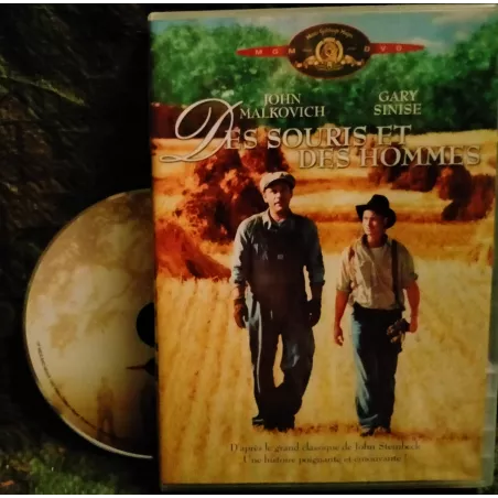 Des souris et des hommes - John Malkovich Film DVD VF 1992