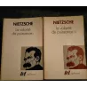 Pack 2 Livres La Volonté de puissance Friedrich Nietzsche Gallimard