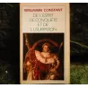 De l'esprit de conquête et de l'usurpation - Benjamin Constant  Livre