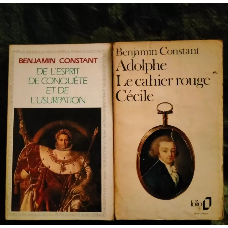 Benjamin Constant Pack 2 Livres