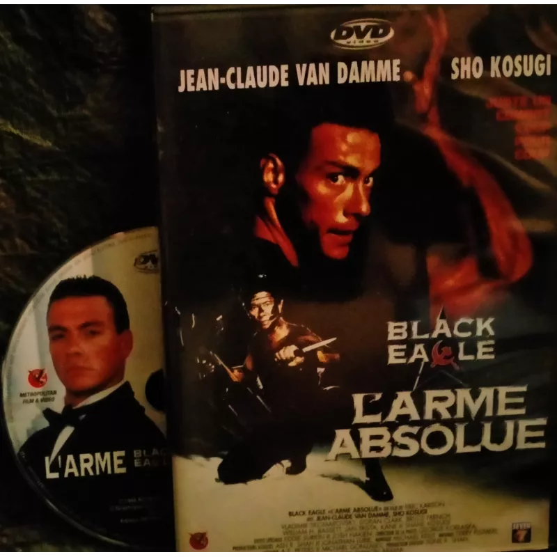 Black Eagle l'arme absolue - Eric Karson - Jean-Claude Van Damme  Film DVD 1988