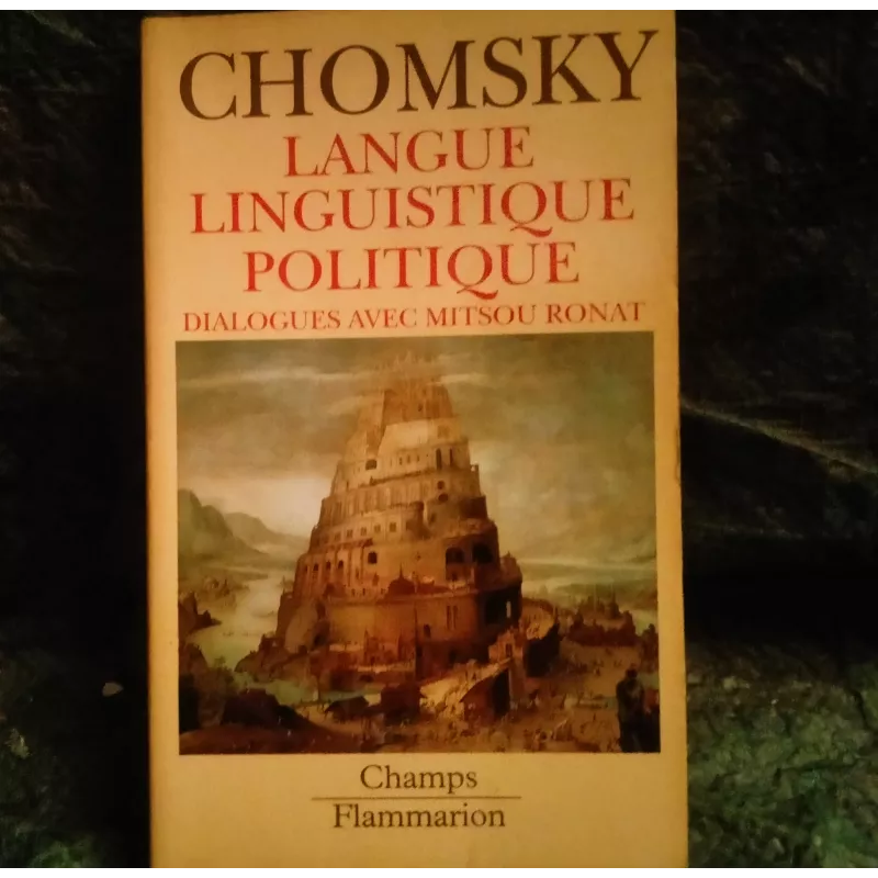 Livre Langue Linguistique Politique - Noam Chomsky