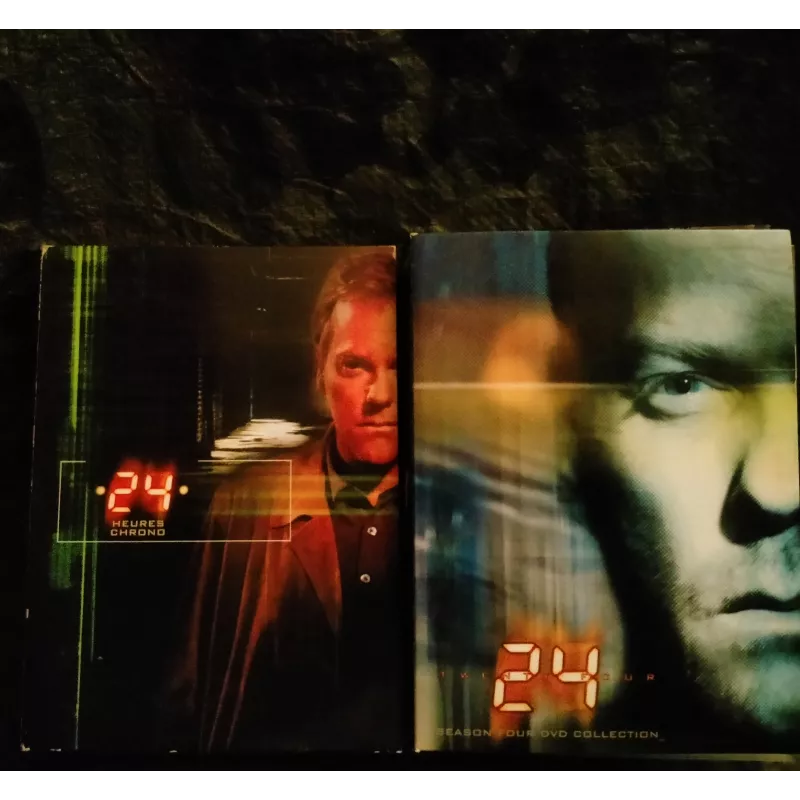 24 Heures Chrono Saisons 1 et 4 - Pack 2 Coffrets 13 DVD