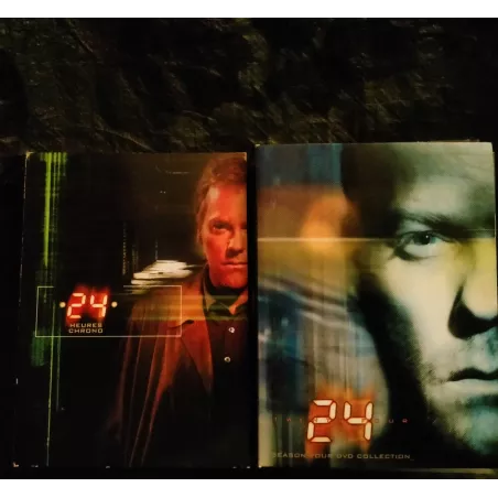 24 Heures Chrono Saisons 1 et 4 - Pack 2 Coffrets 13 DVD