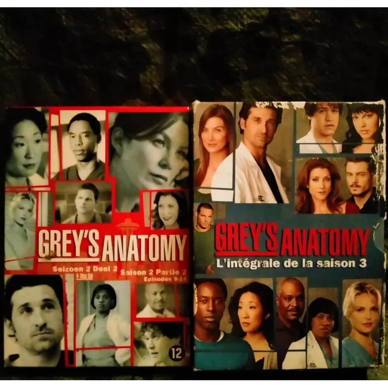 Grey's anatomy - Saison 2 et 3 - Pack 2 Coffrets 11 DVD